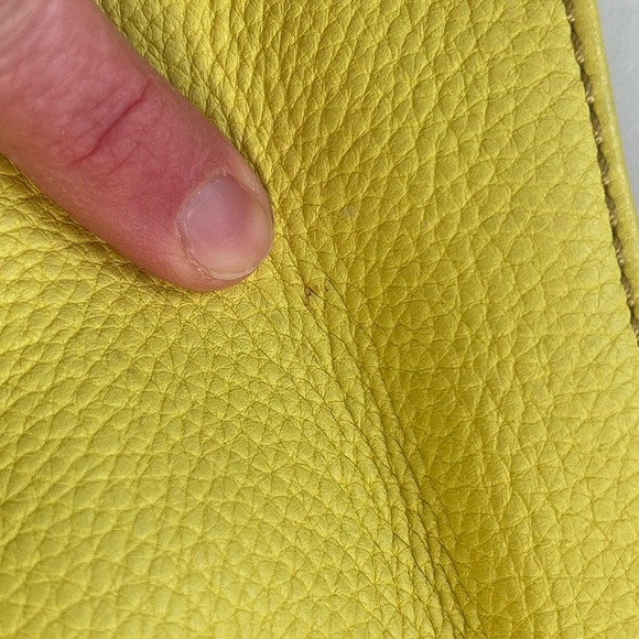 J.crew Yellow Leather Shoulder Bag - Picture 7 of 7